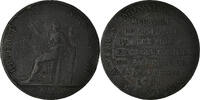 France 2 Sols Coin, Bronze, KM:Tn23, Brandon:217 -