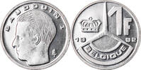 Belgium Franc Coin, Nickel Plated Iron, KM:170 -