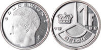 Belgium Franc Coin, Nickel Plated Iron, KM:171 -