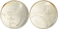 Portugal 8 Euro Lisbon, Silver, KM:756 -