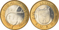 Finland 5 Euro Vantaa, Bi-Metallic, KM:170 -