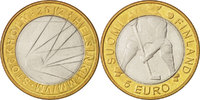 Finland 5 Euro Bi-Metallic, KM:183 -