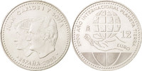 Spain 12 Euro Silver, KM:1195 -