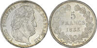 France 5 Francs Coin, Louis-Philippe, Lyon, Silver, KM:749.4 -