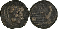 Triens Coin, Anonymous, Roma, Bronze -