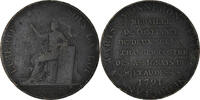 France 2 Sols Coin, Bronze, KM:Tn23, Brandon:217 -