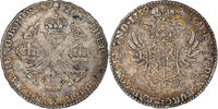 AUSTRIAN NETHERLANDS 1/2 Kronenthaler Coin, Maria Theresa, Brussels -
