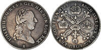 AUSTRIAN NETHERLANDS 1/4 Kronenthaler Coin, Joseph II, Kremnitz -