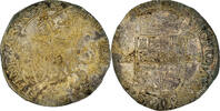 Spanish Netherlands Escalin Coin, Philip IV, Anvers, Silver -