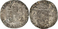 Spanish Netherlands Escalin Coin, Philip IV, Bruges, Silver -