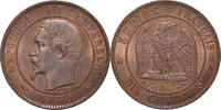 France 10 Centimes Coin, Napoleon III, Napoléon III, Paris -