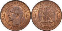 France 10 Centimes Coin, Napoleon III, Napoléon III, Paris -