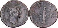 Sesterz Hadrian, Rome, Bronze, RIC:738 -