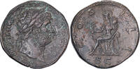 Sesterz Hadrian, Rome, Bronze, RIC:870 -