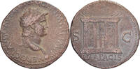 As Nero, Lugdunum, Bronze, RIC:458 -