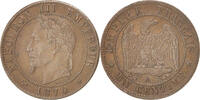 France Centime Coin, Napoleon III, Napoléon III, Paris -