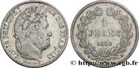 FRANCE 1 franc Louis-Philippe, couronne de chêne LOUIS-PHILIPPE I Toulouse 1834 (23mm, 5g, 6h) -