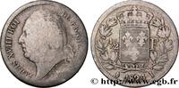 FRANCE 1/2 franc Louis XVIII LOUIS XVIII Limoges 1824 (18mm, 2,50g, 6h) -