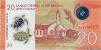 NICARAGUA 20 Cordobas NICARAGUA 20 Cordobas 2014 UNC -