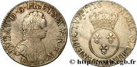 FRANCE Écu dit vertugadin LOUIS XV THE BELOVED Rennes 1716 (41mm, 30,46g, 6h) -