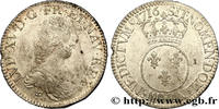 FRANCE Écu dit vertugadin LOUIS XV THE BELOVED Amiens 1716 (42mm, 30,45g, 6h) -