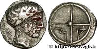 FRANCE Obole MA, tête à droite - coiffure en cœur MASSALIA - MARSEILLE Marseille (13) c. 350-220 AC. (10mm, 0,77g, 8h) -