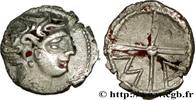 FRANCE Obole MA, tête à droite - coiffure en cœur MASSALIA - MARSEILLE Marseille (13) c. 350-220 AC. (10mm, 0,58g, 3h) -