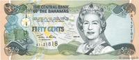 BAHAMAS 50 Cents BAHAMAS 50 Cents 2001 UNC -