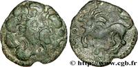 FRANCE Bronze au lion GALLIA BELGICA - BELLOVACI (Area of Beauvais) Beauvais (60) c. 50-25 AC. (18,5mm, 2,88g, 12h) -
