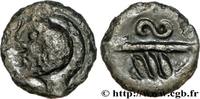 FRANCE Potin aux chevrons, stylisé GALLIA BELGICA - BELLOVACI (Area of Beauvais) Beauvais (60) c. 50-20 AC. (16mm, 2,54g, 9h) -