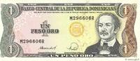 DOMINICAN REPUBLIC 1 Peso Oro DOMINICAN REPUBLIC 1 Peso Oro 1988 UNC- -