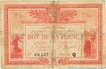 FRANCE regionalism and miscellaneous 1 Franc FRANCE regionalism and miscellaneous 1 Franc 1922 G -