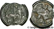 FRANCE Potin au personnage de face, classe II GALLIA BELGICA - REMI (Area of Reims) Reims (51) c. 60-40 AC. (21mm, 3,80g, 9h) -