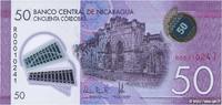 NICARAGUA 50 Cordobas NICARAGUA 50 Cordobas 2014 UNC -