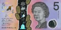 AUSTRALIA 5 Dollars AUSTRALIA 5 Dollars 2016 UNC -