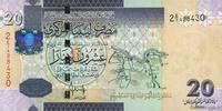LIBYA 20 Dinars LIBYA 20 Dinars 2009 UNC -