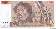 FRANCE 100 Francs DELACROIX imprimé en continu FRANCE 100 Francs DELACROIX imprimé en continu 1990 UNC -