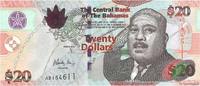 BAHAMAS 20 Dollars BAHAMAS 20 Dollars 2010 UNC -