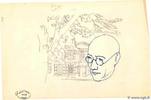 FRANCE regionalism and miscellaneous 50c + 10c André Gide Dessin FRANCE regionalism and miscellaneous 50c + 10c André Gide Dessin 1969 UNC -