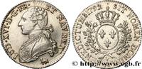 FRANCE Demi-écu aux branches d'olivier LOUIS XVI Paris 1792 (32,5mm, 14,72g, 6h) -