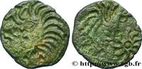 FRANCE Bronze au coq à tête humaine GALLIA BELGICA - BELLOVACI (Area of Beauvais) Beauvais (60) c. 50-30 AC (17,5mm, 2,55g, 11h) -