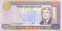 TURKMENISTAN 5000 Manat TURKMENISTAN 5000 Manat 1996 UNC- -
