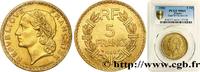 FRANCE 5 francs Lavrillier, bronze-aluminium III REPUBLIC 1940 (31mm, 12g, 6h) -