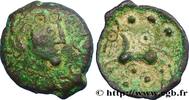 FRANCE Bronze au cheval et aux annelets GALLIA BELGICA - REMI (Area of Reims) c. 60-50 AC. (14,5mm, 1,85g, 9h) -