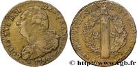 FRANCE 2 sols dit au faisceau, type FRANCOIS LOUIS XVI Lille 1792 (33mm, 24,44g, 6h) -