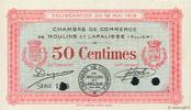 FRANCE regionalism and miscellaneous 50 Centimes Spécimen FRANCE regionalism and miscellaneous 50 Centimes Spécimen 1916 UNC -