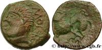 FRANCE Bronze ATISIOS REMOS, classe III GALLIA BELGICA - REMI (Area of Reims) Reims (51) c. 60-40 AC. (18mm, 4,86g, 12h) -