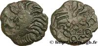 FRANCE Bronze au coq à tête humaine GALLIA BELGICA - BELLOVACI (Area of Beauvais) Beauvais (60) c. 50-30 AC (16,5mm, 2,42g, 9h) -