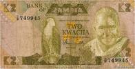 ZAMBIA 2 Kwacha ZAMBIA 2 Kwacha 1980 G -