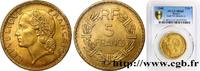 FRANCE 5 francs Lavrillier, bronze-aluminium III REPUBLIC 1940 (31mm, 12g, 6h) -